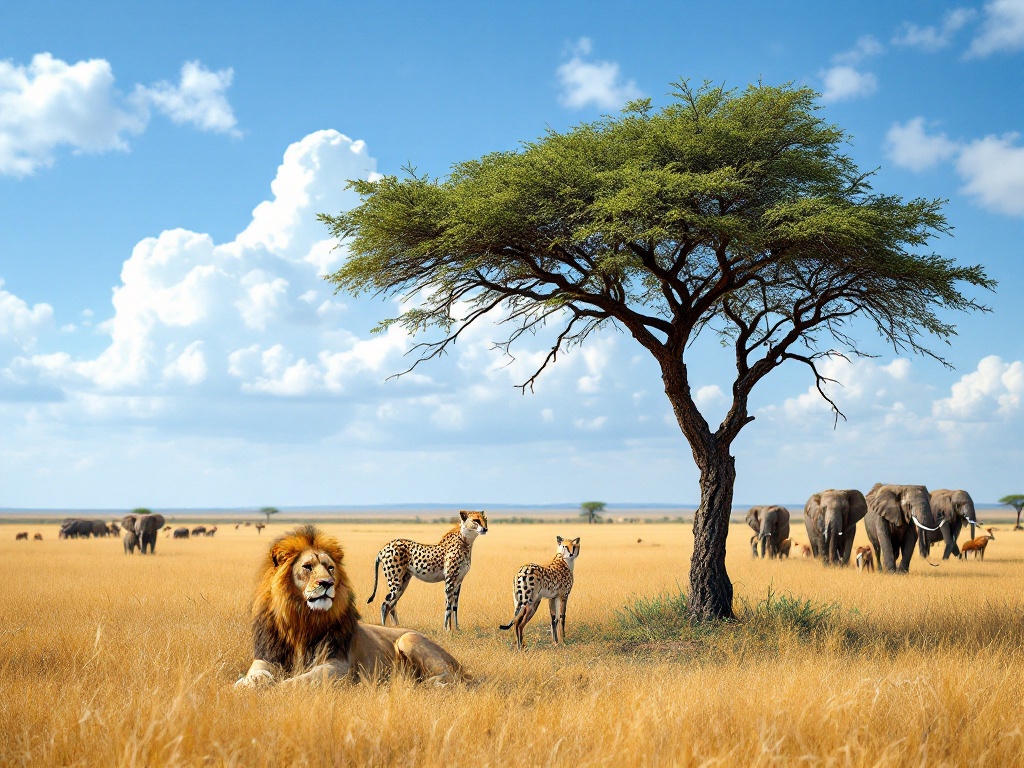 The Unique World of Savanna Desert Animals: A Desert Oasis